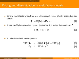 Network Connectivity and Systematic Risk - Monica Billio. December, 15 ...