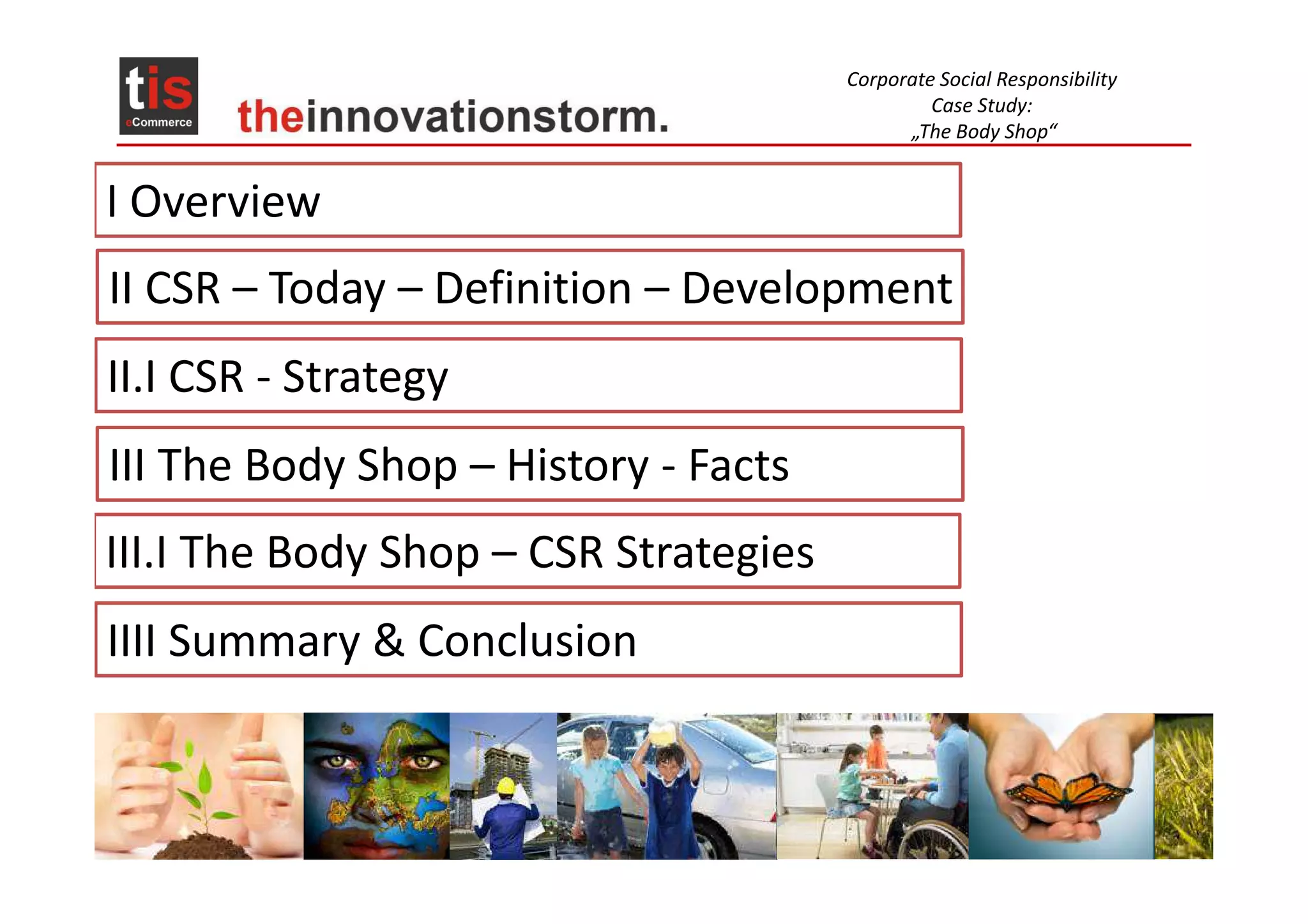 CSR _Case Study_The Body Shop PPT