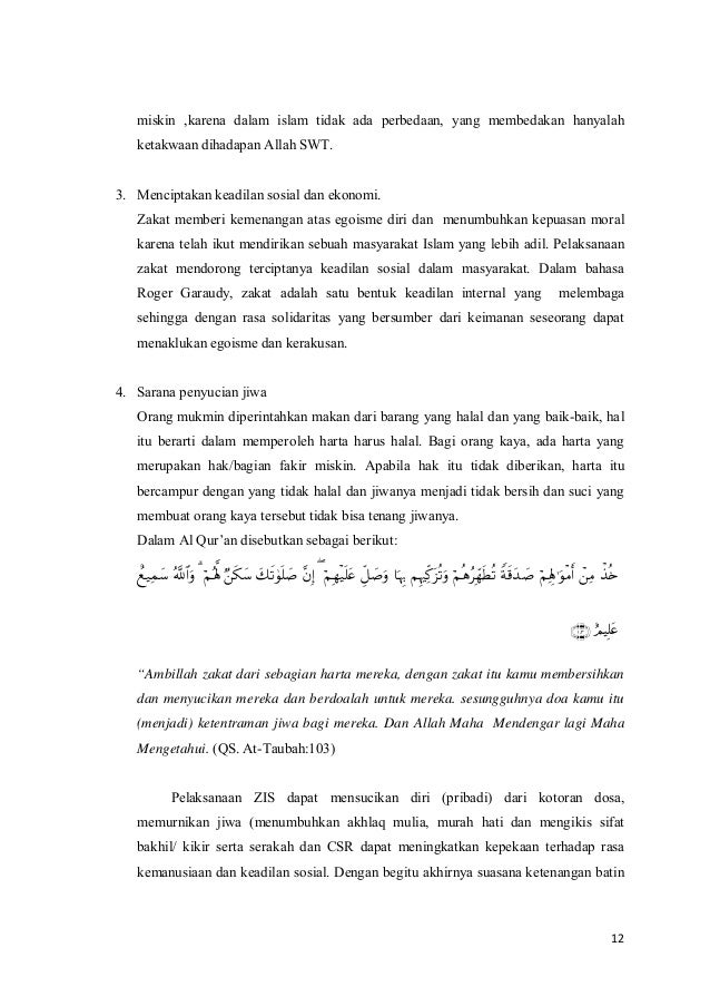 Csr Dalam Tinjaun Islam