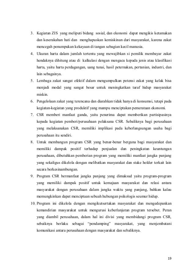 Csr dalam tinjaun islam