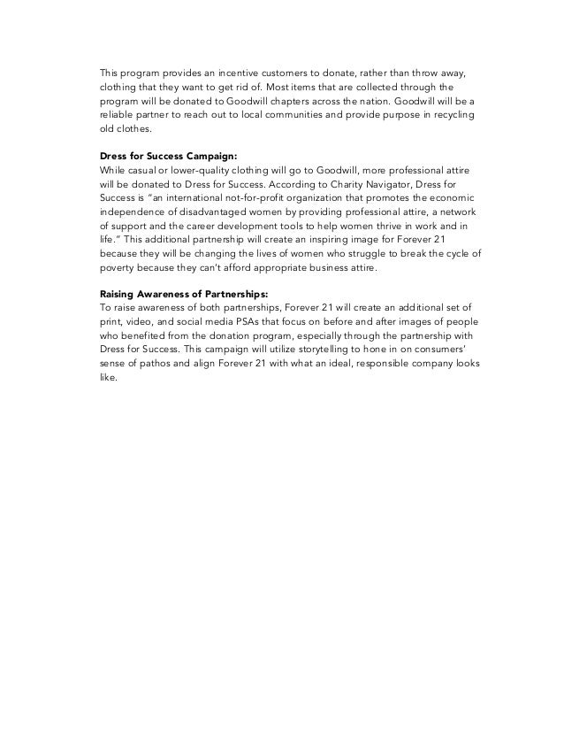Forever Forward Improving Forever 21 S Csr Program
