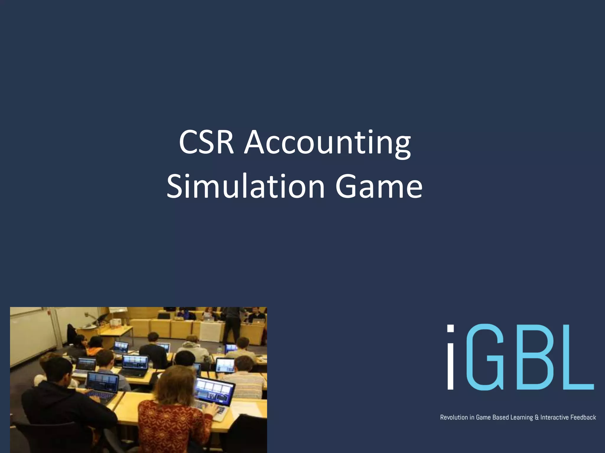 Csr game ppt | PPTX