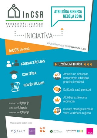 Atbildīgu ideju katalogs 2016