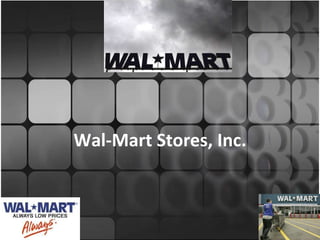 Wal-Mart Stores, Inc. 