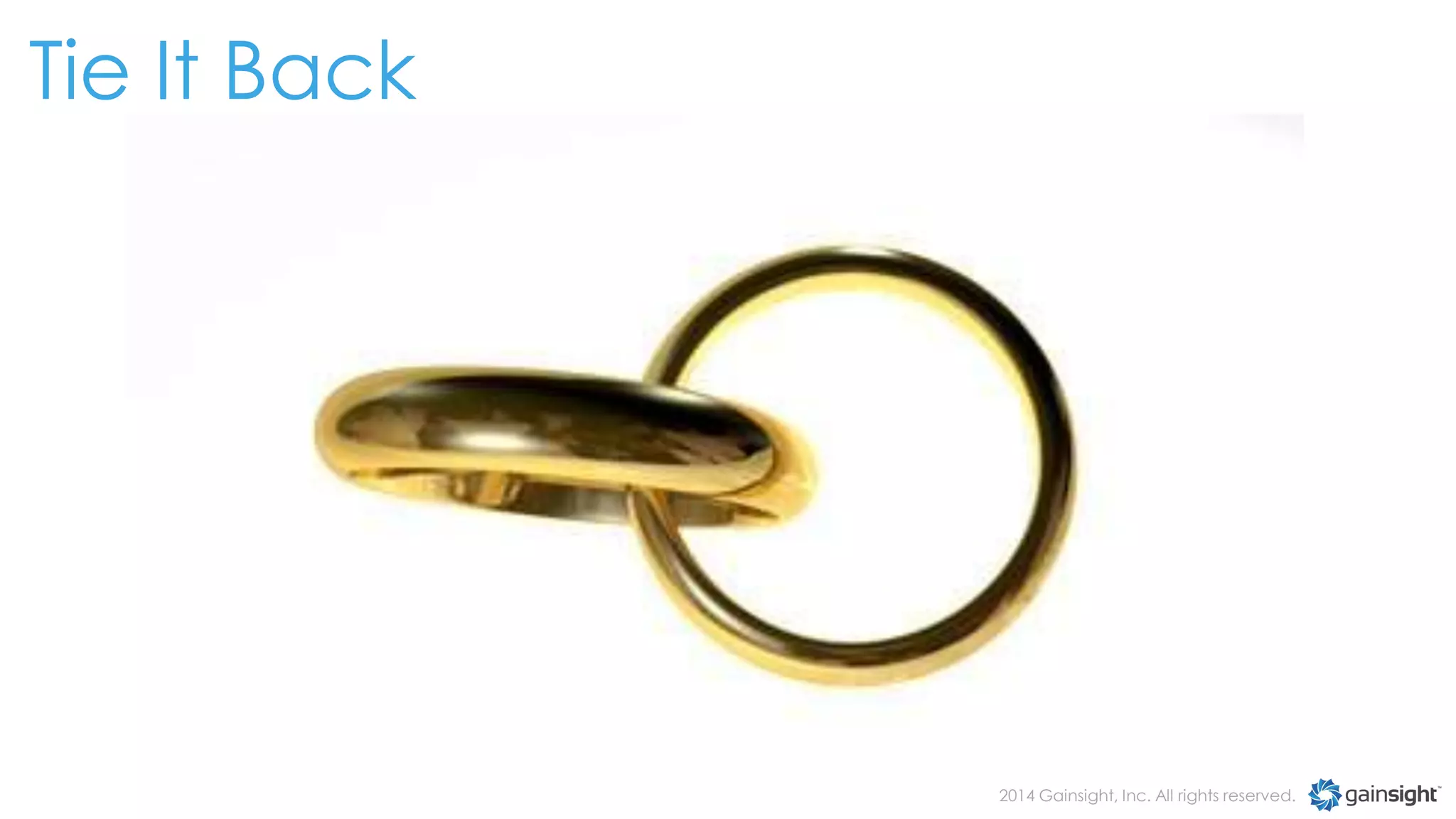 Tie It Back

2014 Gainsight, Inc. All rights reserved.

 