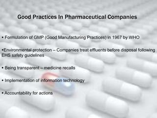 CSR & Sustainability in the Indian Pharmaceutical Sector - Focus on GSK