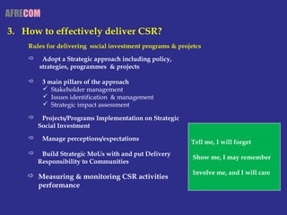 Corporate Social Responsibility, 2012 | PPT