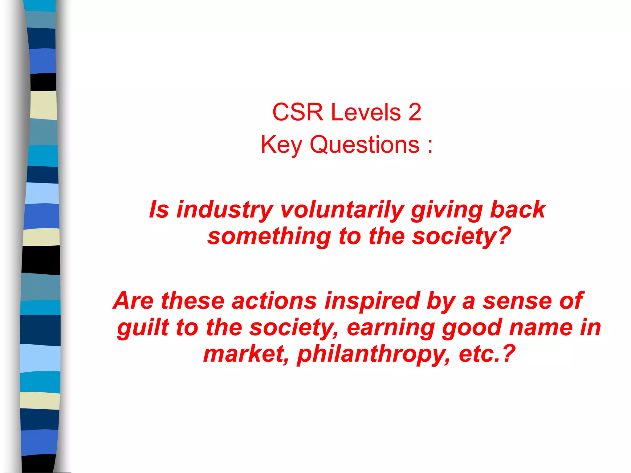 CSR | PPT