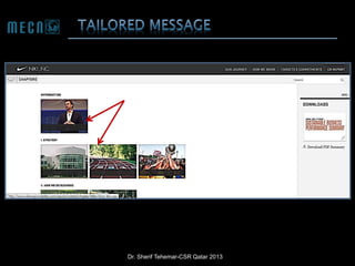 Dr. Sherif Tehemar-CSR Qatar 2013

 