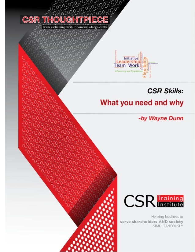 csr skills what you need and why csr skills