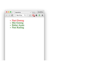 CSS Dasar #10 : Specificity | PDF