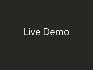 Live Demo
 