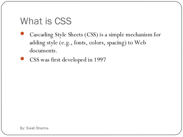 CSS Introduction