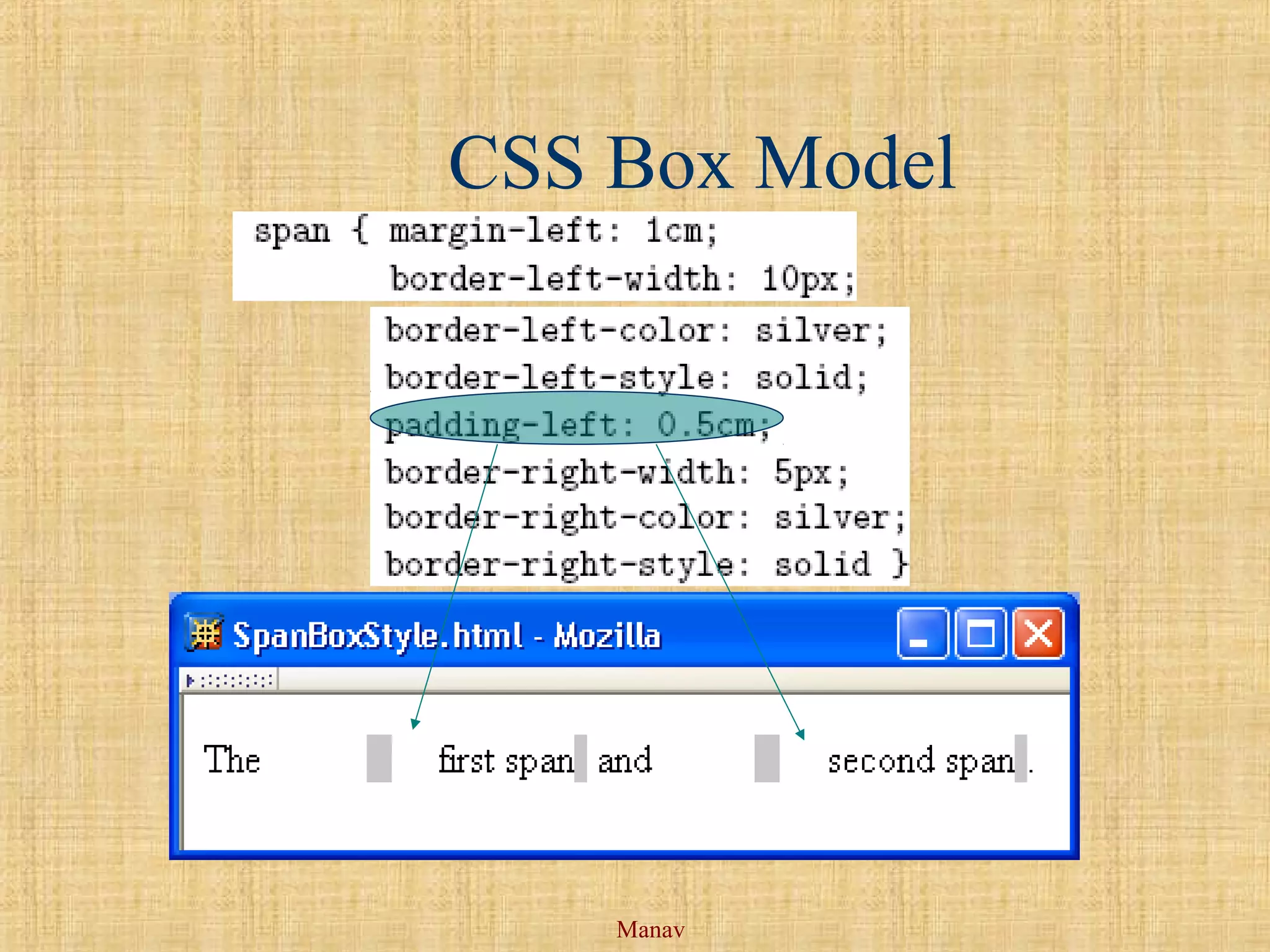 Manav
CSS Box Model
 