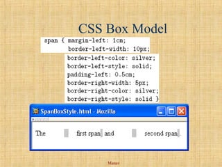 Manav
CSS Box Model
 