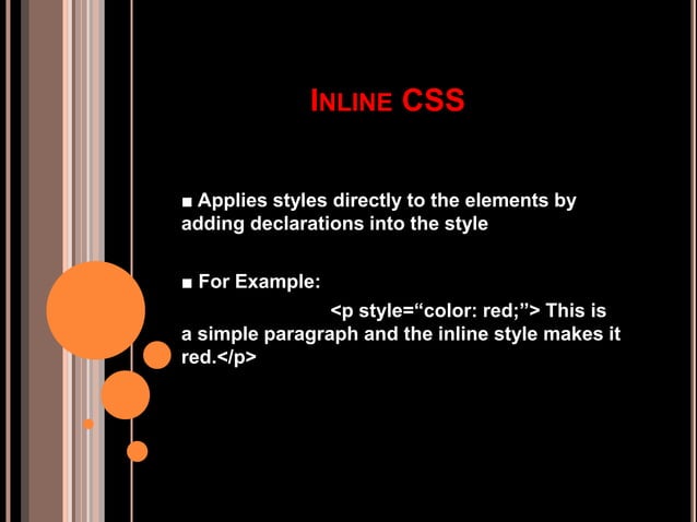 introduction to CSS | PPTX