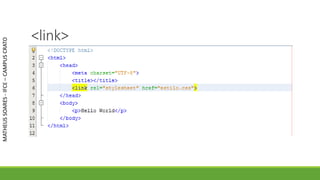 <link>
MATHEUSSOARES-IFCE–CAMPUSCRATO
 