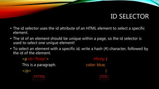 Introduction to CSS | PPT