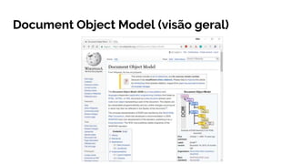 Document Object Model (visão geral)
 