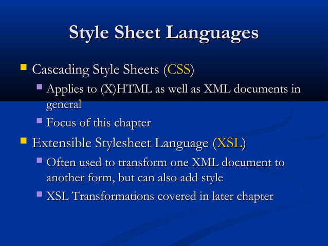 Cascading Style Sheet | CSS | PPT