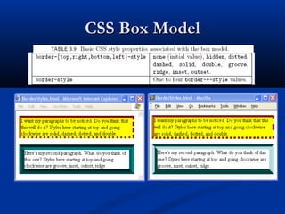 CSS Box ModelCSS Box Model
 