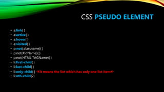 Css & css3 | PPT