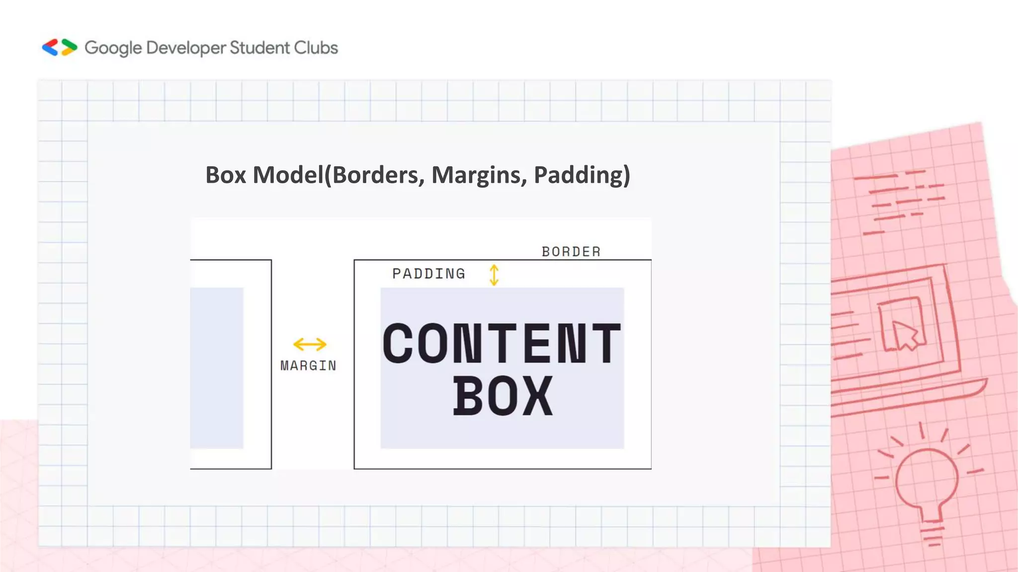 Box Model(Borders, Margins, Padding)