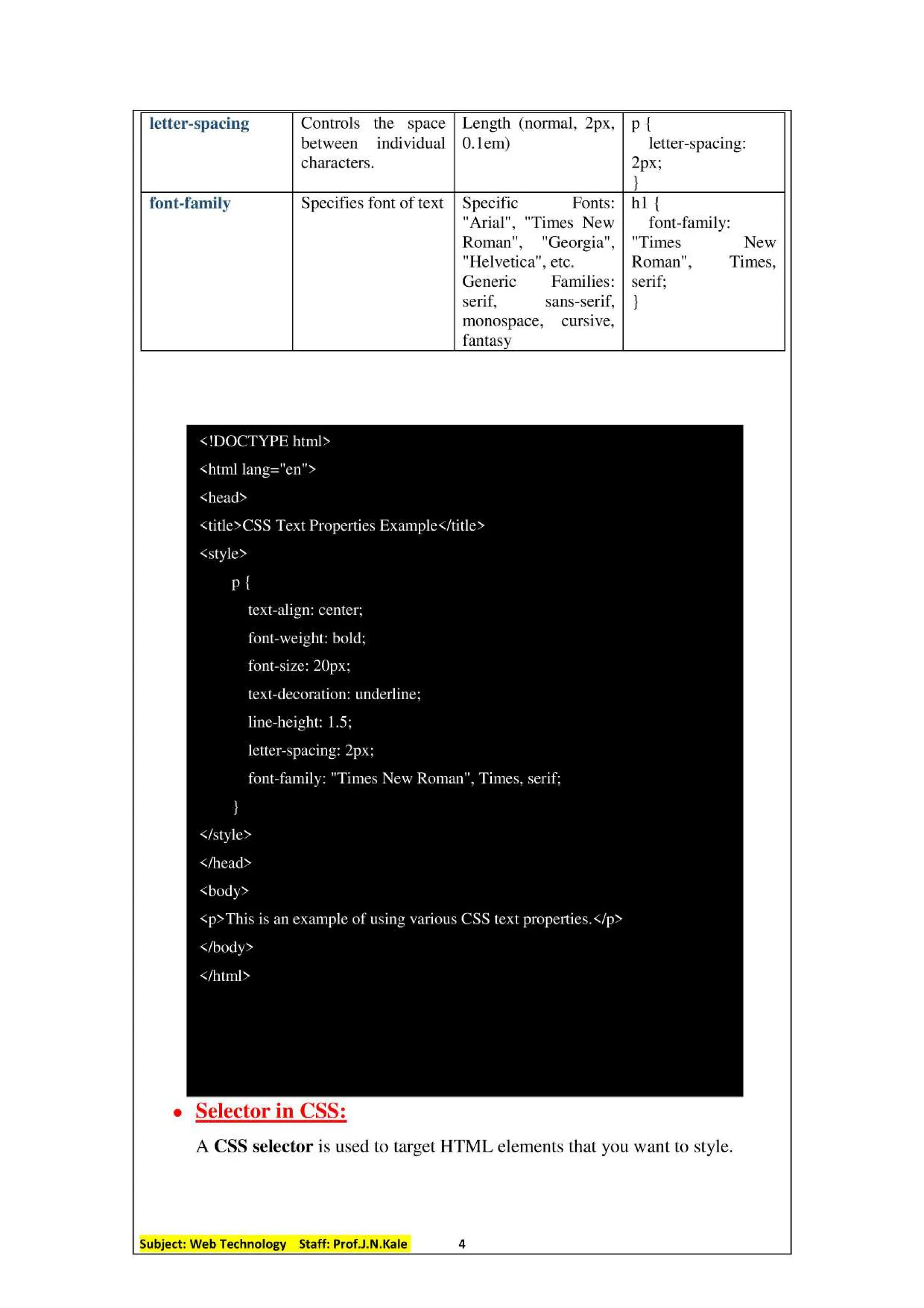 Comprehensive Guide to Cascading Style Sheets (CSS)