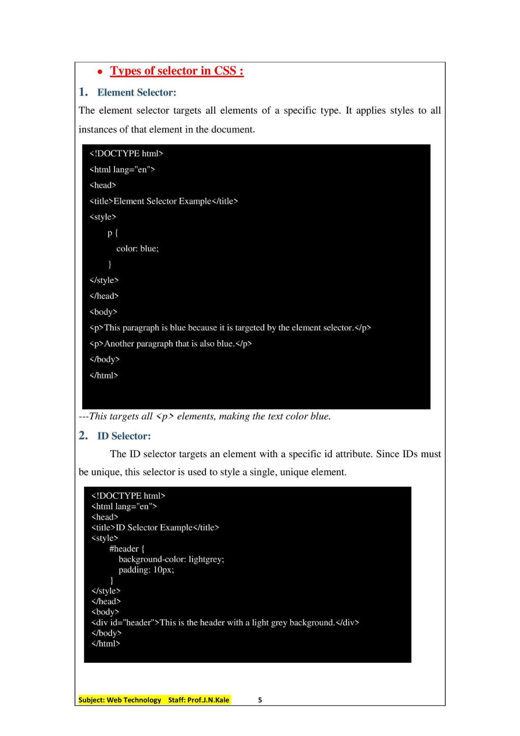 Comprehensive Guide to Cascading Style Sheets (CSS)