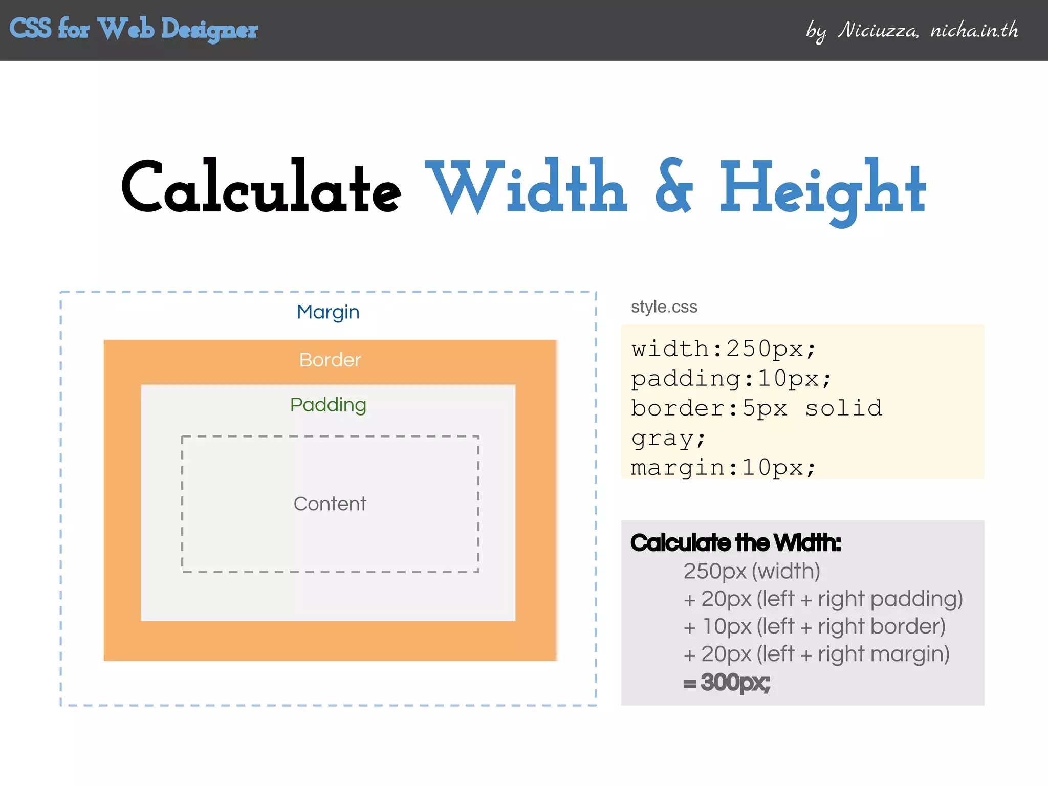 Css box model | PDF | Web Design and HTML | Internet