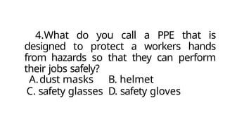 Computer Hardware Tools and Personal Protective Equipment | PPTX