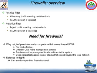Computer network and security infrastructure | PDF