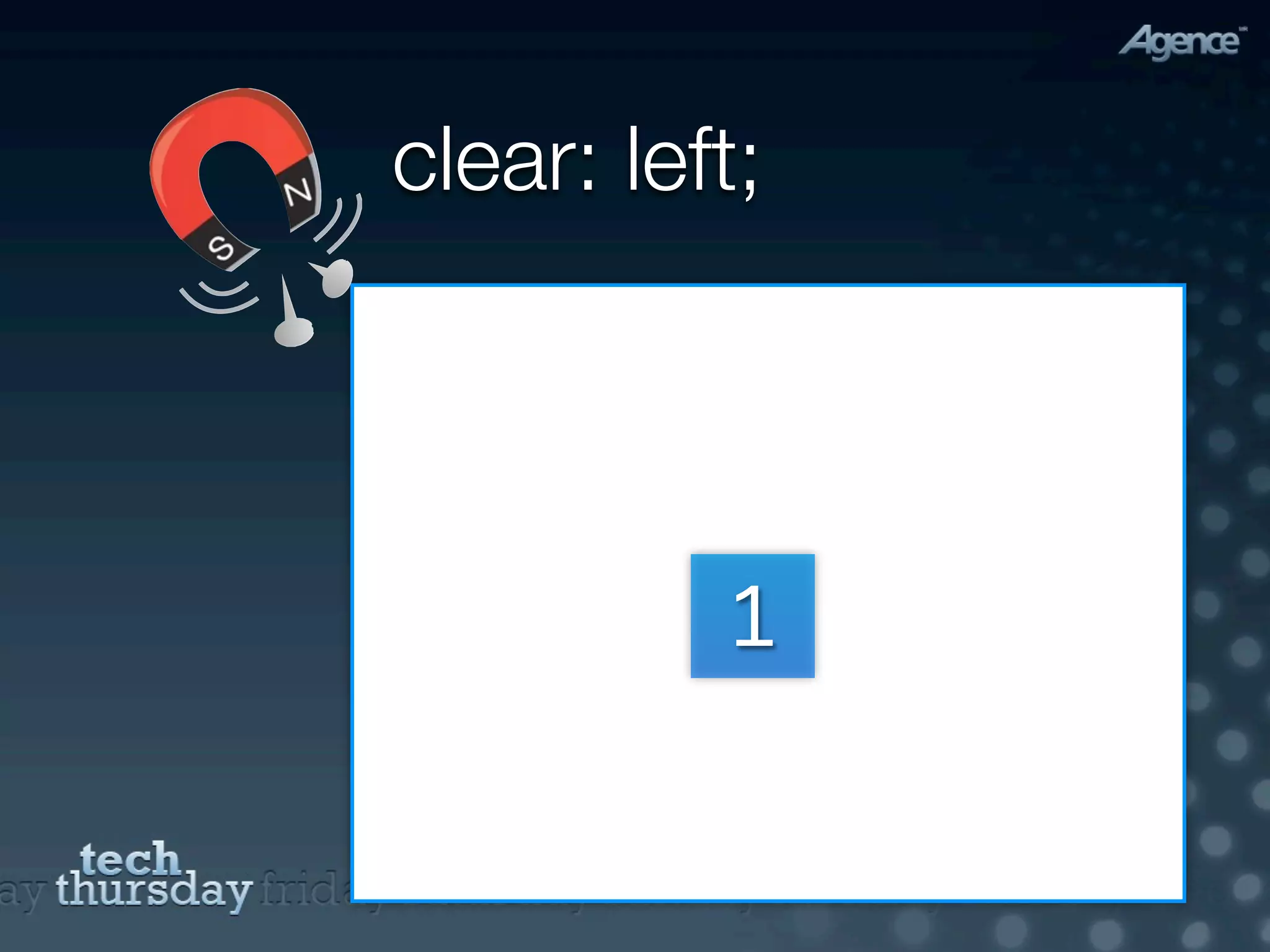 clear: left;




          1
 