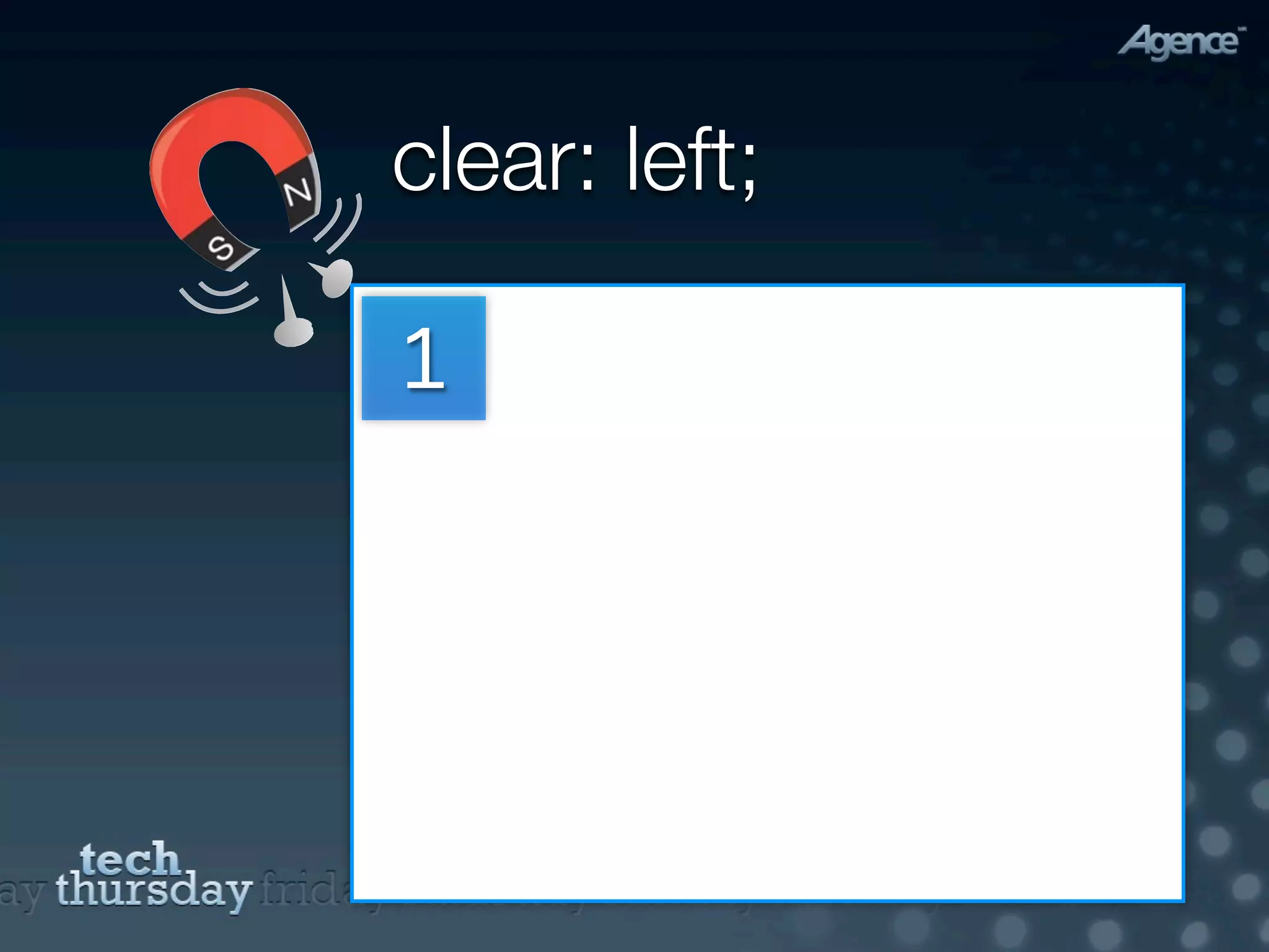 clear: left;

1
 