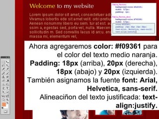 CSS para Diseño web | PPT