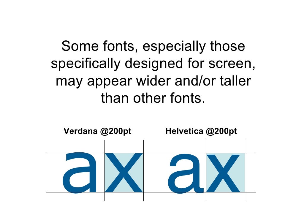 CSS fontstacks