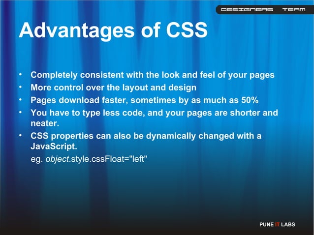 CSS for Beginners | PPT | Web Design and HTML | Internet