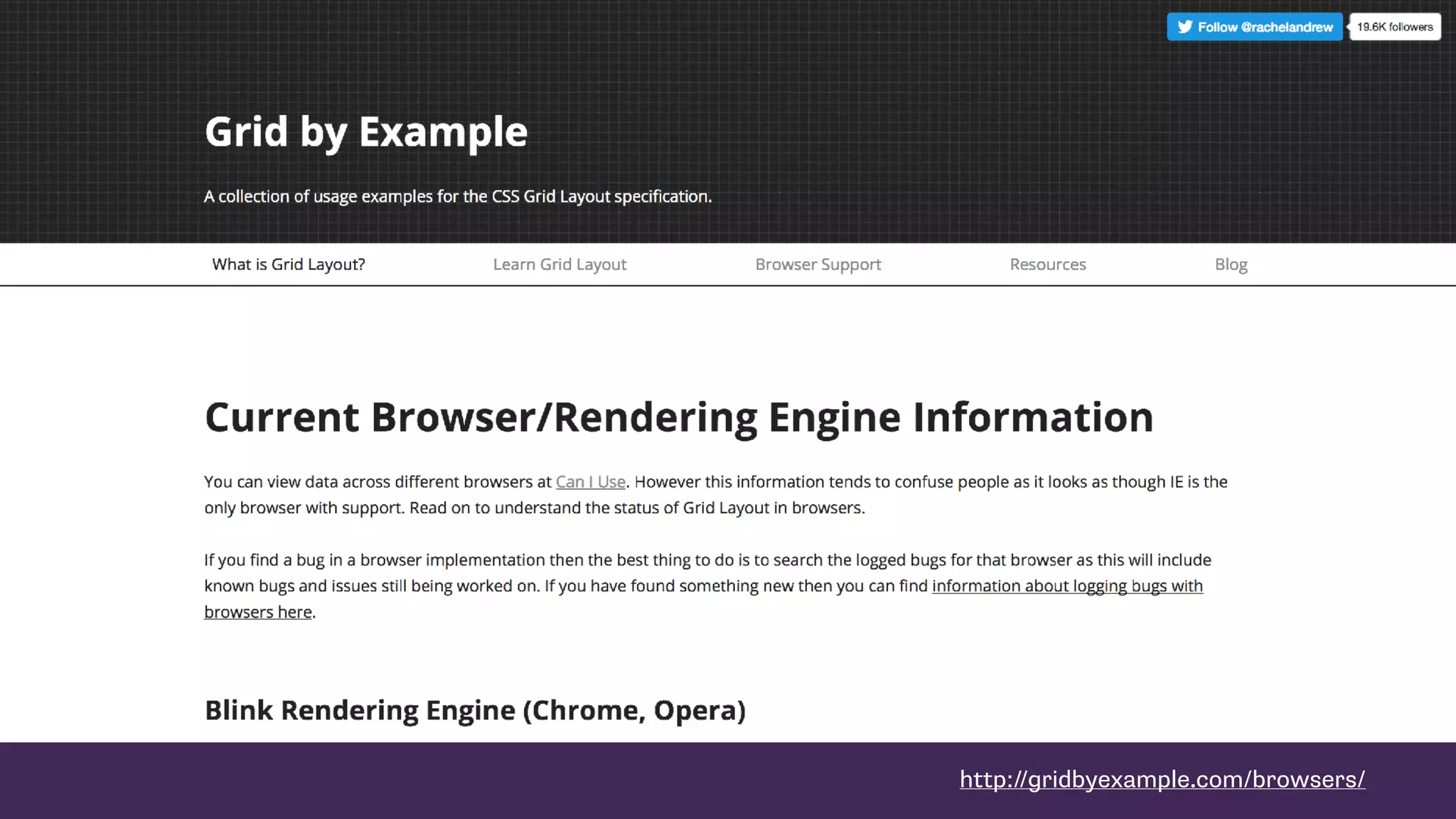 http://gridbyexample.com/browsers/
 
