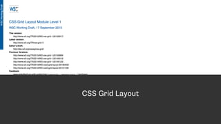 CSS Grid Layout
 