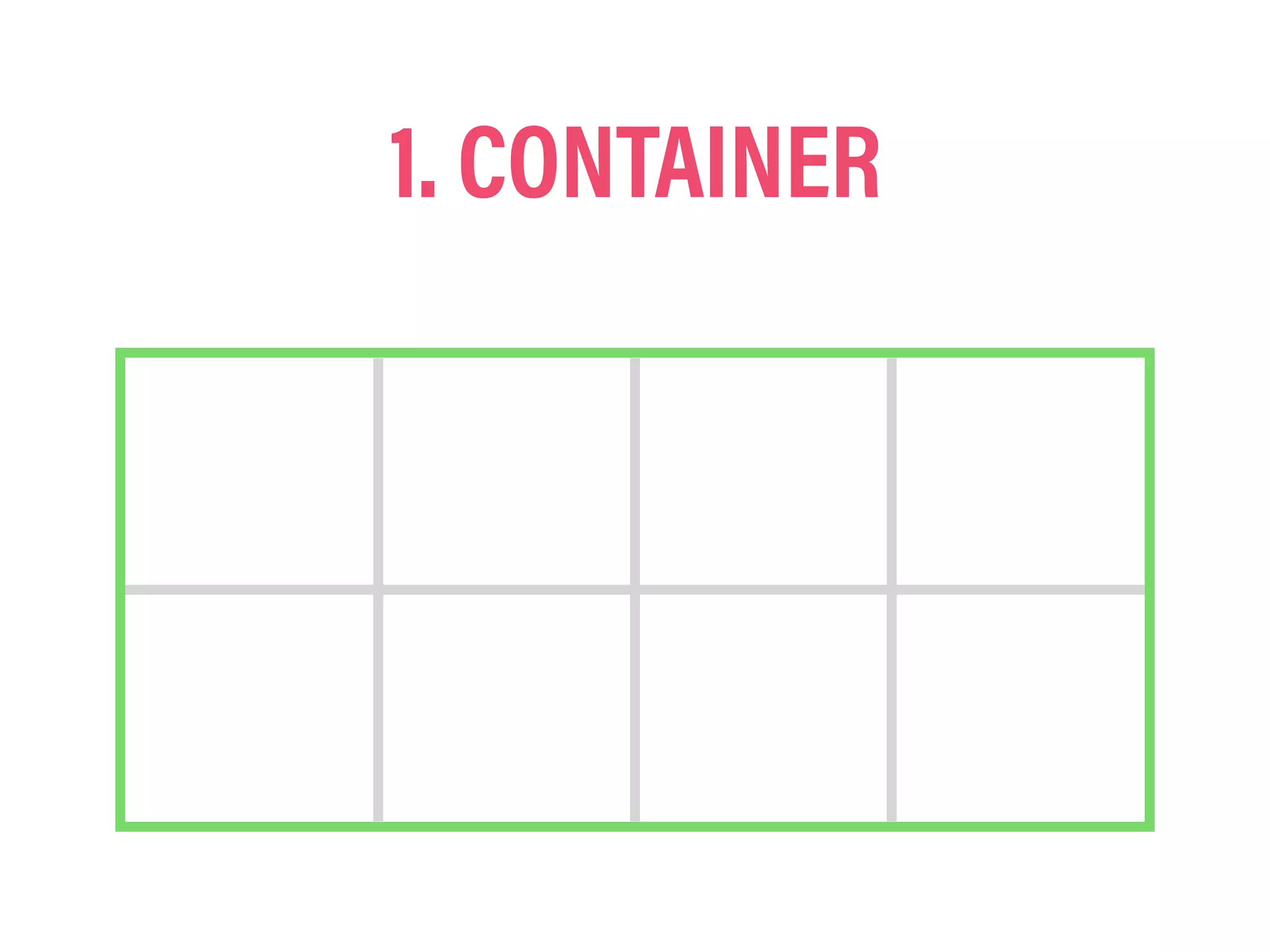 1. CONTAINER
 