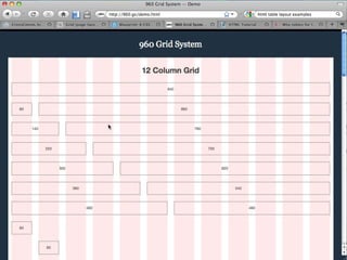CSS Grid Layout w/ Blueprint CSS 