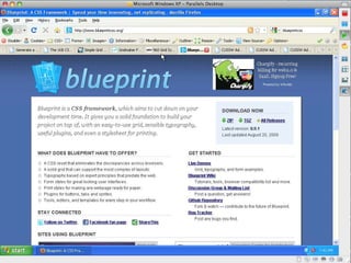 CSS Grid Layout w/ Blueprint CSS 