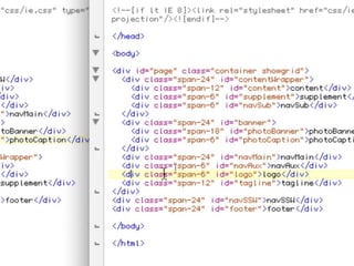CSS Grid Layout w/ Blueprint CSS 