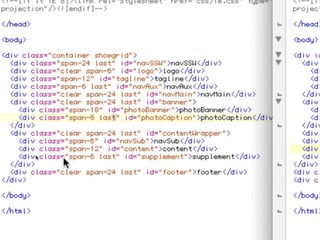 CSS Grid Layout w/ Blueprint CSS 