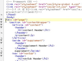 CSS Grid Layout w/ Blueprint CSS 