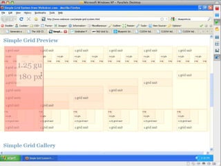 CSS Grid Layout w/ Blueprint CSS 