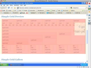 CSS Grid Layout w/ Blueprint CSS 