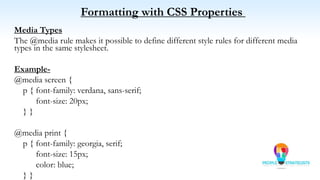 CSS | PPTX