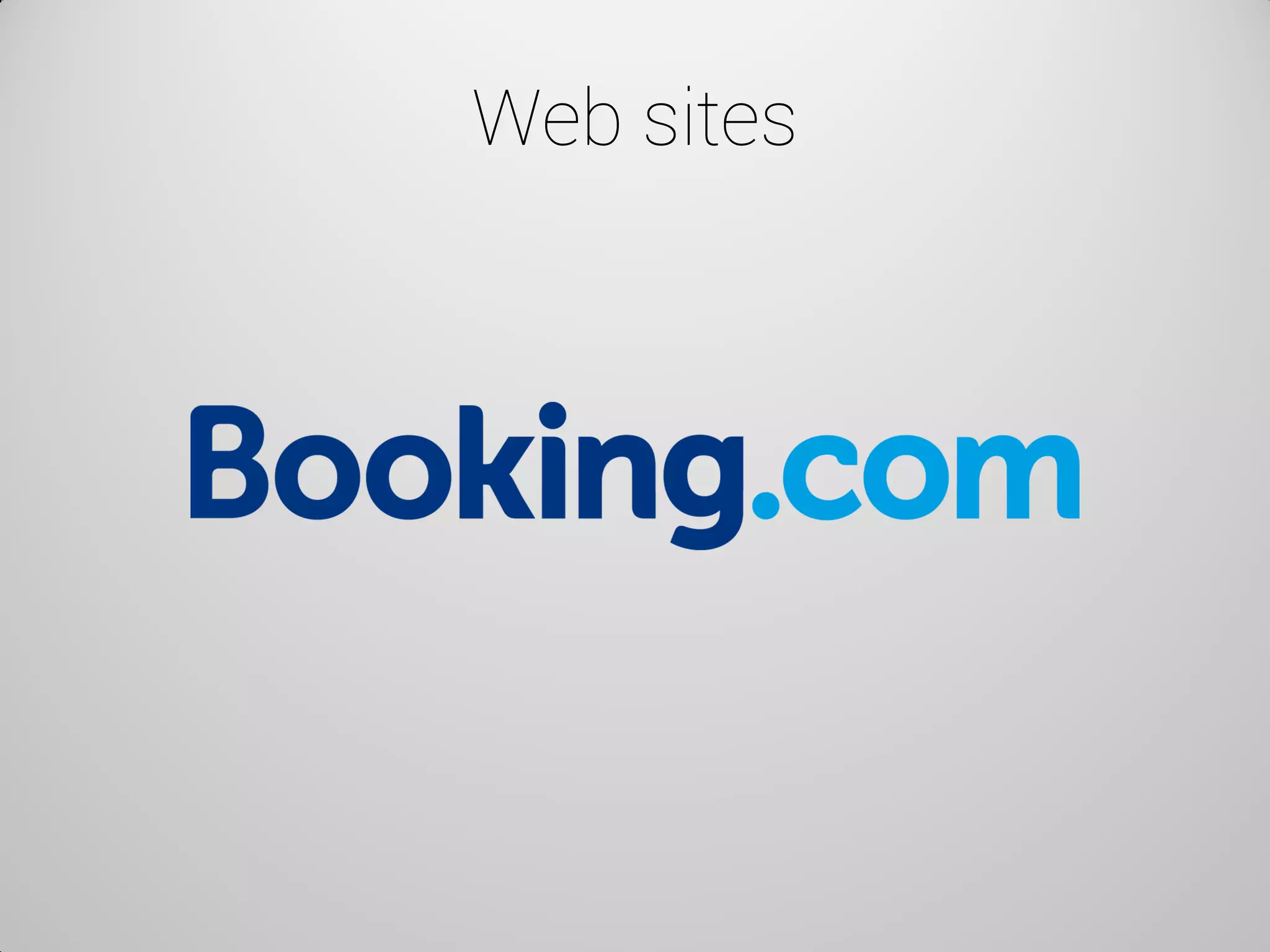 Web sites  