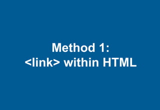 You can use <?xml-stylesheet ?>
in the head of your XML document
  to specify the target media of an
        external styl...